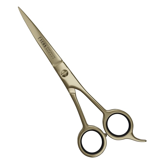 Facón Hair Cutting Scissors - Professional Hair Scissors 6.5 Inch Razor Edge Barber Shears Salon Hair Cutting Shears - Japanese Stainless Steel - Precision Cutting Premium Shears for Men, Women & Kids
