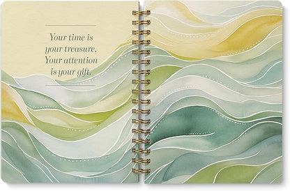 Compendium Spiral Notebook – Live Slow, Love True, Grow Free. – A Designer Spiral Notebook with 192 Lined Pages, College Ruled, 7.0" W x 9.25" H