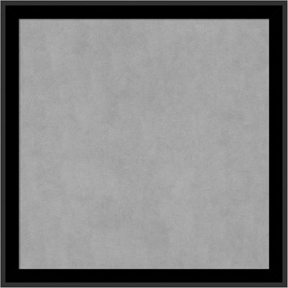 Amanti Art Black Framed Magnetic Board 13x13 X-Small Vision Board for use with Magnets, 100% Metal Sheet to Display Items as Office Decor or for Home Organization in mudroom, Kitchen or Kids Room