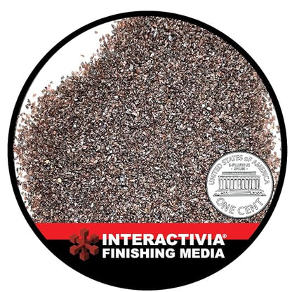#30 Aluminum Oxide - 8 LBS - Coarse Sand Blasting Abrasive Media for Blasting Cabinet and Blasting Guns.