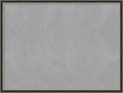 Amanti Art Black Framed Magnetic Board 19x25 Medium Vision Board for use with Magnets, 100% Metal Sheet to Display Items as Office Decor or for Home Organization in mudroom, Kitchen or Kids Room