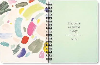 Compendium Spiral Notebook - Something Good Is Going to Happen Today. — A Designer Spiral Notebook with 192 Lined Pages, College Ruled, 7.0”W x 9.25”H