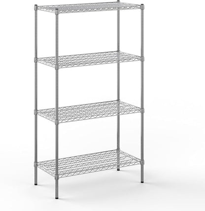 Regal Altair 18" Deep x 36" Wide x 64" Height Wire Shelving Kit | 4-Tier | NSF Commercial Storage Rack Unit