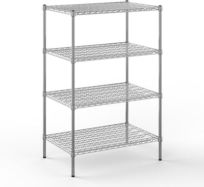 Regal Altair 24" Deep x 36" Wide x 54" Height Wire Shelving Kit | 4-Tier | NSF Commercial Storage Rack Unit