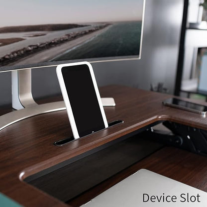 VIVO 42 inch Height Adjustable Stand Up Desk Converter (Black)