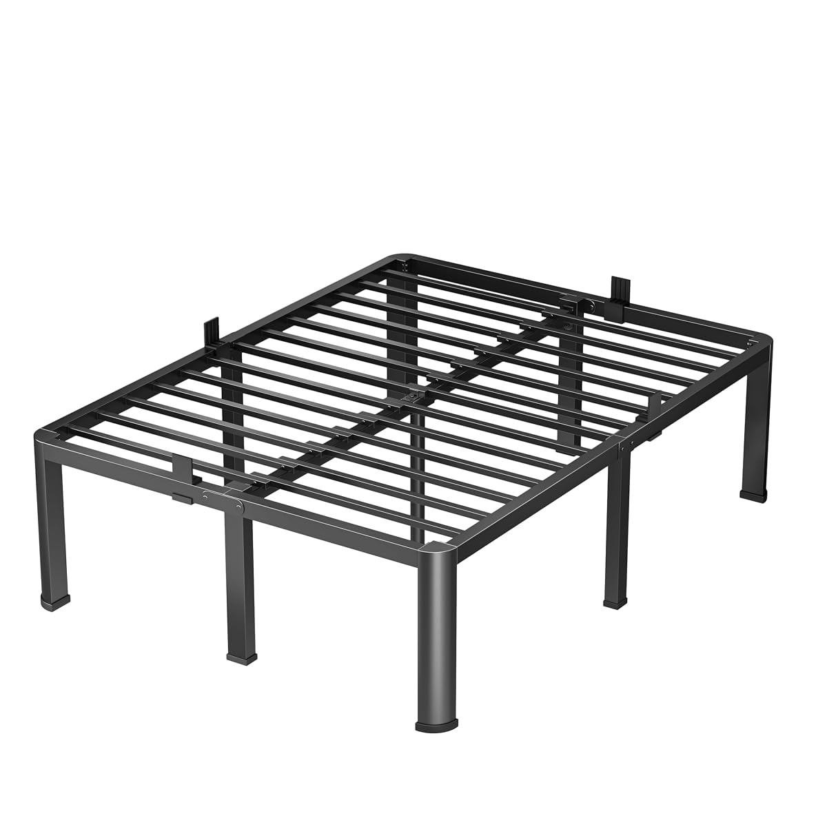 20 Inch Queen Heavy Duty 3500lbs Bed Frame with Round-Corner