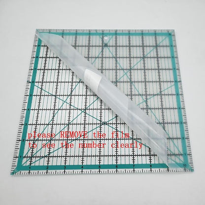 Quilting Ruler,Quilting Templates,Sewing Quilt Rulers,Acrylic Curved Corner Cutter,Precision Fabric Cutting Patchwork Tool for Quilting Sewing Craft DIY Projects,Blue 10.5" 6.5" 5" 2.5"