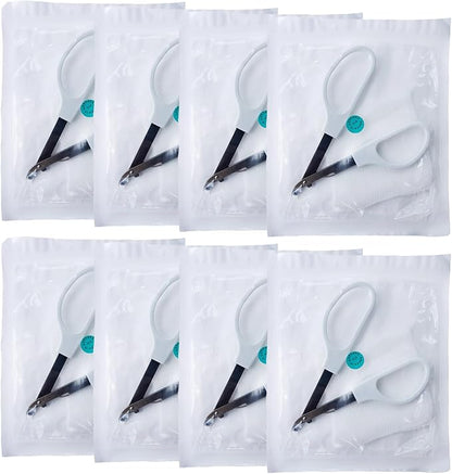 Skin Staple Removal Kit, Includes Staple Remover and Gauze Sponge, Steriled, Ideal for Hospitals and Clinics (8)