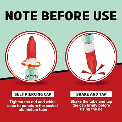 Super Glue Gel Clear for Wood Plastic Metal, Instant Superglue All Purpose Multipack Cyanoacrylate Adhesive Repair Ceramic Model Leather Rubber Glass Pottery, Strong Bonding Single Use Glue Minis