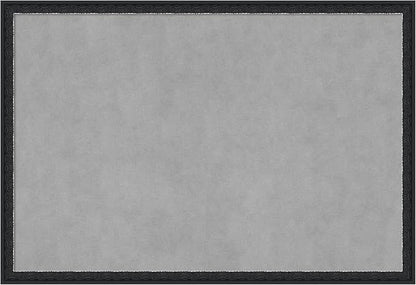Amanti Art Black Framed Magnetic Board 26x38 Large Vision Board for use with Magnets, 100% Metal Sheet to Display Items as Office Decor or for Home Organization in mudroom, Kitchen or Kids Room