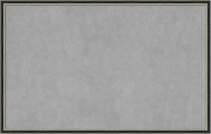 Amanti Art Black Framed Magnetic Board 21x33 Large Vision Board for use with Magnets, 100% Metal Sheet to Display Items as Office Decor or for Home Organization in mudroom, Kitchen or Kids Room