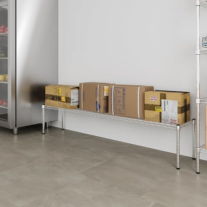 Regal Altair 14" Deep x 72" Wide x 14" Height Wire Shelving Kit | 1-Tier | NSF Commercial Storage Rack Unit