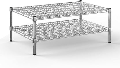 Regal Altair 24" Deep x 36" Wide x 14" Height Wire Shelving Kit | 2-Tier | NSF Commercial Storage Rack Unit