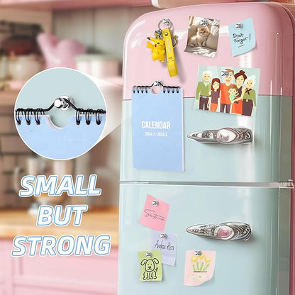 VNDUEEY 30Pcs Fridge Magnets, Whiteboard Magnets Refrigerator Magnets, Small Strong Magnets for Whiteboard, Office, Classroom, Kitchen