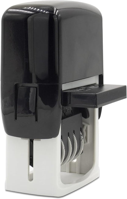 MaxMark Dater 4000 Self Inking Date Stamp - Black