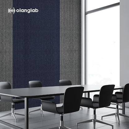 Olanglab Acoustic Wall Panels 10 Pack, 48 x 24 per Acoustic Panels Sound Absorbing, Decorative Sound Panels for Home Studio and Office, Dark Blue