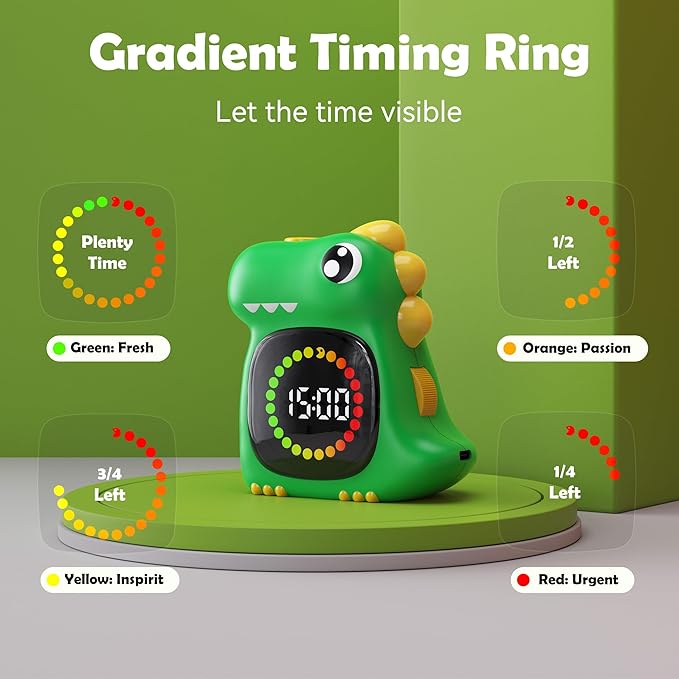 Visual Timer for Kids 99 Minute Digital Cute Kids Visual Timer Classroom Timer for Home School Study Teaching Time Management Countdown Timer