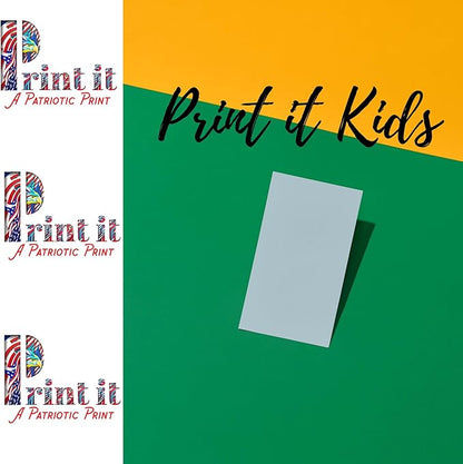 Printit Colors Multipurpose Paper, 20 lbs., 8.5" x 11", Blue, 500 Sheets/Ream – Premium Colored Copy Paper for Printing, School, and Office Use