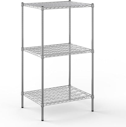 Regal Altair 24" Deep x 30" Wide x 54" Height Wire Shelving Kit | 3-Tier | NSF Commercial Storage Rack Unit