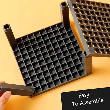 Feadily (2 Pack) 96 Hole Pencil Holder Organize, Desk Organizer for Pens, Pencils, Art brushes, Colored Pencils, Carving, Prying and Modeling Tools