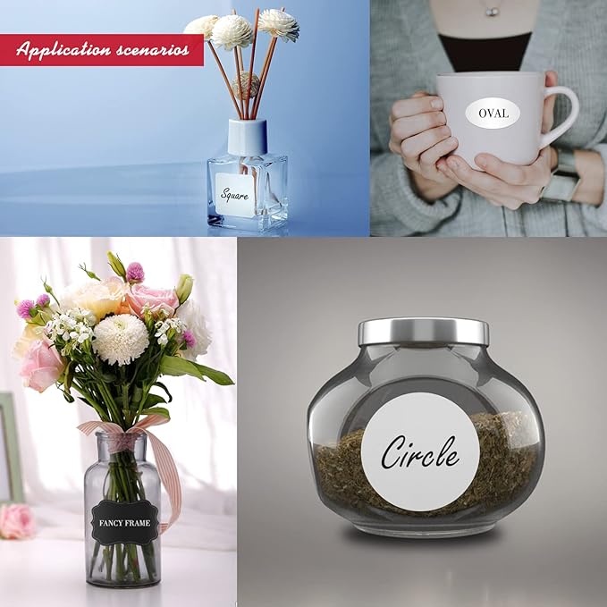 AHEADGOODS Custom Stickers - Personalized Labels with Any Design Image Logo Text, 100 Heart Shaped 2"x2" Vinyl Labels