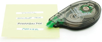 Tombow 68620 MONO Correction Tape, Non-Refillable, 1/6" x 394", White Tape (Pack of 2)