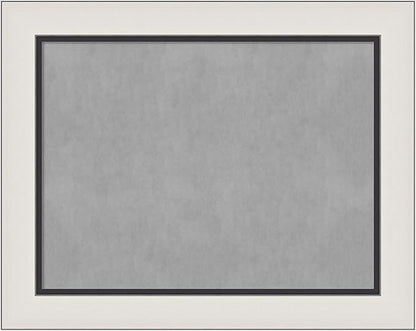 Amanti Art Silver Framed Magnetic Board 24x30 Medium Vision Board for use with Magnets, 100% Metal Sheet to Display Items as Office Decor or for Home Organization in mudroom, Kitchen or Kids Room