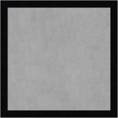 Amanti Art Black Framed Magnetic Board 13x13 X-Small Vision Board for use with Magnets, 100% Metal Sheet to Display Items as Office Decor or for Home Organization in mudroom, Kitchen or Kids Room
