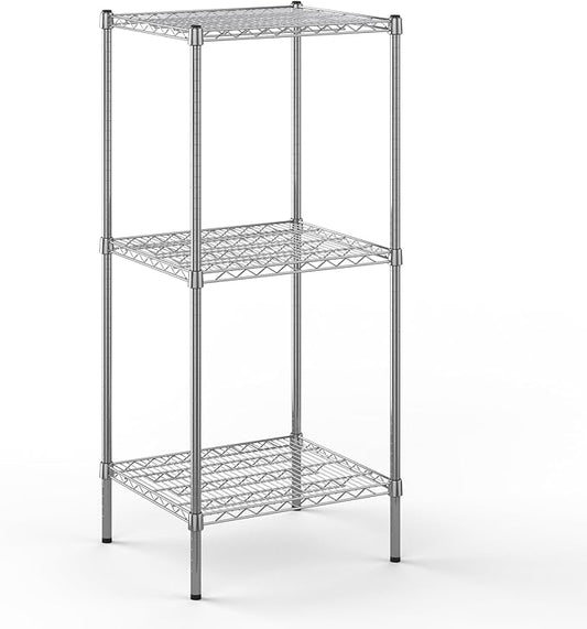 Regal Altair 21" Deep x 24" Wide x 54" Height Wire Shelving Kit | 3-Tier | NSF Commercial Storage Rack Unit