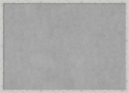 Amanti Art Silver Framed Magnetic Board 21x29 Medium Vision Board for use with Magnets, 100% Metal Sheet to Display Items as Office Decor or for Home Organization in mudroom, Kitchen or Kids Room