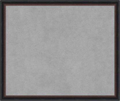 Amanti Art Black Framed Magnetic Board 22x26 Medium Vision Board for use with Magnets, 100% Metal Sheet to Display Items as Office Decor or for Home Organization in mudroom, Kitchen or Kids Room