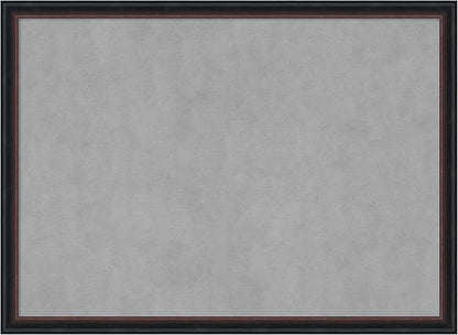 Amanti Art Black Framed Magnetic Board 22x30 Medium Vision Board for use with Magnets, 100% Metal Sheet to Display Items as Office Decor or for Home Organization in mudroom, Kitchen or Kids Room