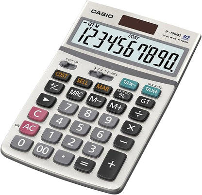 Casio Inc. JF-100BM Standard Function Calculator,Multicolor, 4 1/4 x 6 7/8