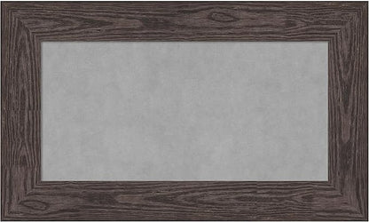Amanti Art Black Framed Magnetic Board 18x30 Small Vision Board for use with Magnets, 100% Metal Sheet to Display Items as Office Decor or for Home Organization in mudroom, Kitchen or Kids Room