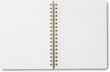 Compendium Spiral Notebook - You are here to do incredible things… — A Designer Spiral Notebook with 192 Lined Pages, College Ruled, 7.0”W x 9.25”H