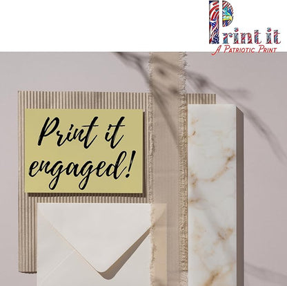PrintIt Colors Multipurpose Paper, 20 lbs., 8.5" x 11", 500 Sheets/Ream – Premium Colored Copy Paper for Printing, School, and Office Use (Buff)