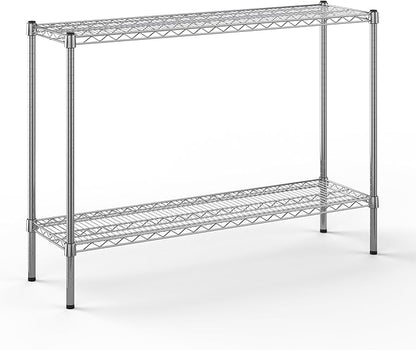 Regal Altair 14" Deep x 48" Wide x 34" Height Wire Shelving Kit | 2-Tier | NSF Commercial Storage Rack Unit