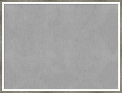 Amanti Art Silver Framed Magnetic Board 19x25 Medium Vision Board for use with Magnets, 100% Metal Sheet to Display Items as Office Decor or for Home Organization in mudroom, Kitchen or Kids Room