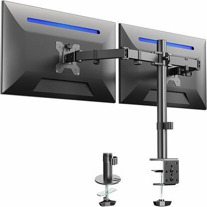 VIVO Dual Monitor Desk Mount (Black)