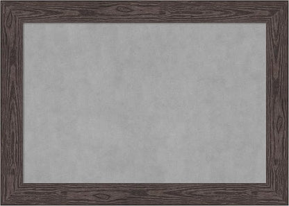 Amanti Art Black Framed Magnetic Board 30x42 Large Vision Board for use with Magnets, 100% Metal Sheet to Display Items as Office Decor or for Home Organization in mudroom, Kitchen or Kids Room