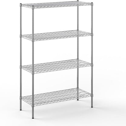 Regal Altair 18" Deep x 42" Wide x 64" Height Wire Shelving Kit | 4-Tier | NSF Commercial Storage Rack Unit