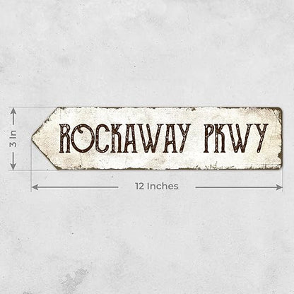 Rustic Custom Sign, Personalized Metal Signs, Gift for Him Men Dad, Man Cave, Indoor and Outdoor Use 3x12 Inches, ACM Left, Fade Resistant, Made in USA by Sigo Signs