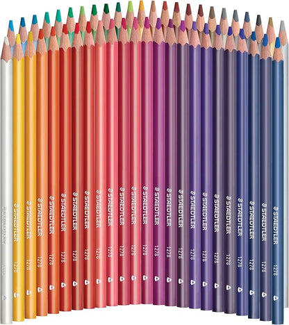 STAEDTLER Triangular Color Pencil, 48pcs