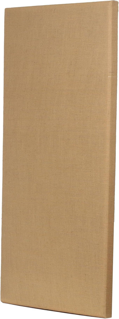 ATS Acoustics Sound Absorbing Acoustic Panel 24" x 48" x 2" Beveled Edge (Natural)