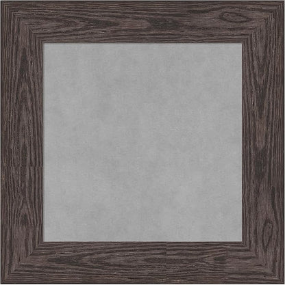 Amanti Art Black Framed Magnetic Board 22x22 Small Vision Board for use with Magnets, 100% Metal Sheet to Display Items as Office Decor or for Home Organization in mudroom, Kitchen or Kids Room