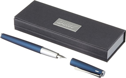 LAMY Imperial Blue Studio Fountain Pen with Extra-Fine Nib and Blue Ink (L67IBEF)