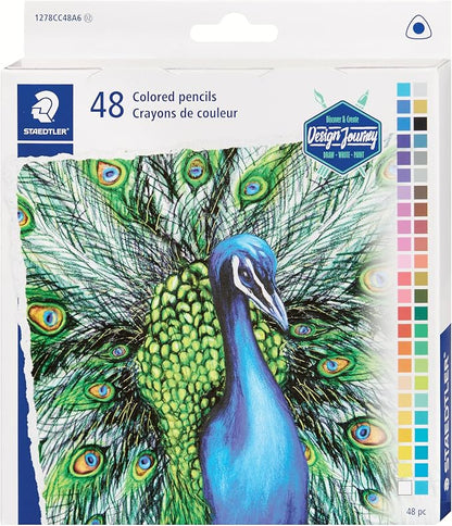 STAEDTLER Triangular Color Pencil, 48pcs