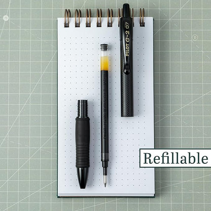 Pilot, G2 Edge Premium Gel Roller Pens, Fine Point 0.7 mm, Gel Pens Black Ink, Pack of 12 - Ideal for School, Journaling & Office Writing