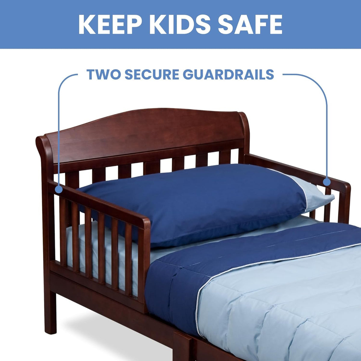 Canton Toddler Bed, Cherry