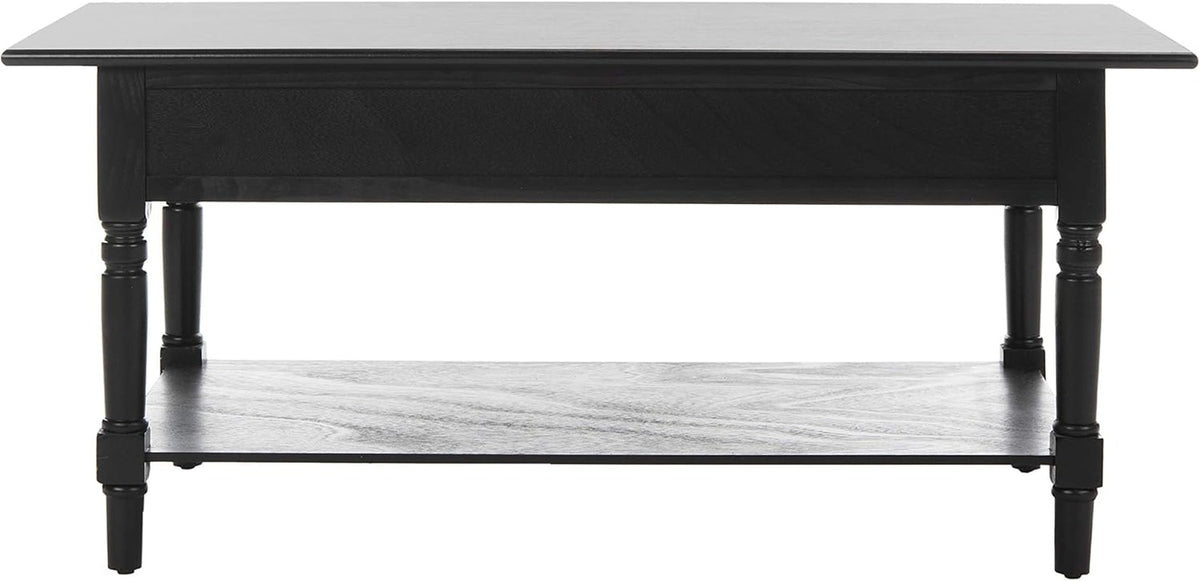 Home Collection Boris Distressed Black Coffee Table